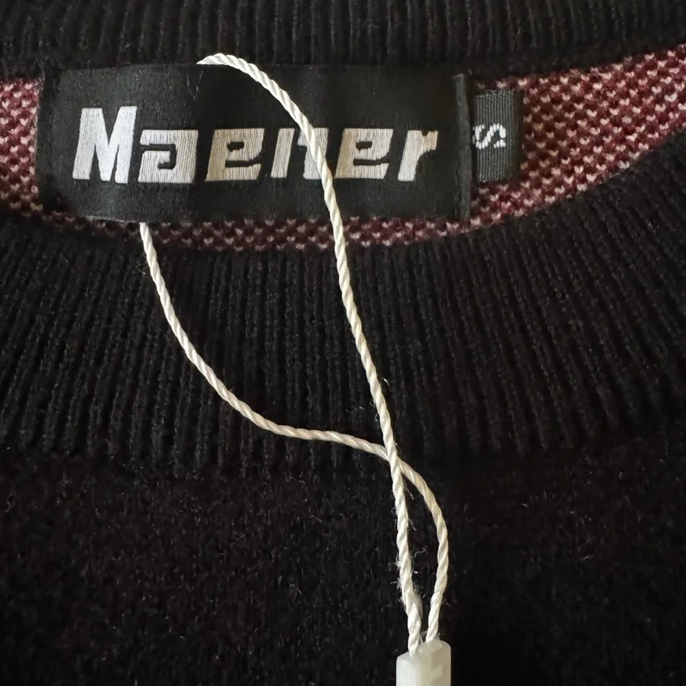 MAENER Gengar Skater Flame Graphic Crewneck Sweater Long Sleeve Streetwear Small